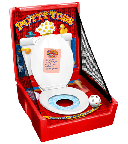 Potty Toss Box Game